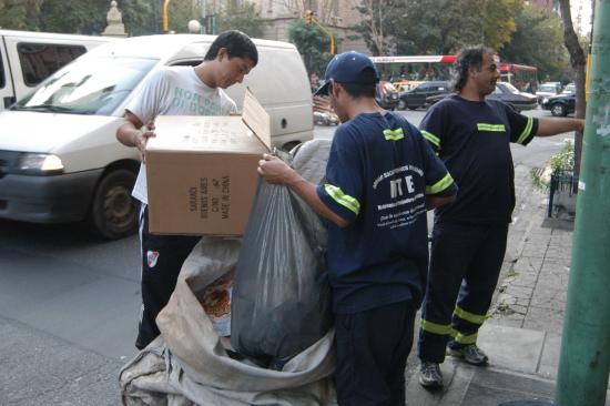 cartoneros MTE - argentina