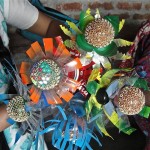 "Bindi bulbs", one of the many creations of Kabad se Jugad. Photo credit: Rolando Politi.