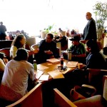 Edmundo of ILO, meeting with the delegation. Photo: Karin Pape