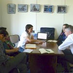 Final meeting with the Green Jobs Department. Photo: Karin Pape