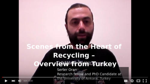 Video: Scenes from the heart of recycling. Overview form Turkey