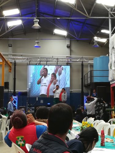 Lanzamiento de la planta de madera plástica de la Asociación de Recicladores de Bogotá