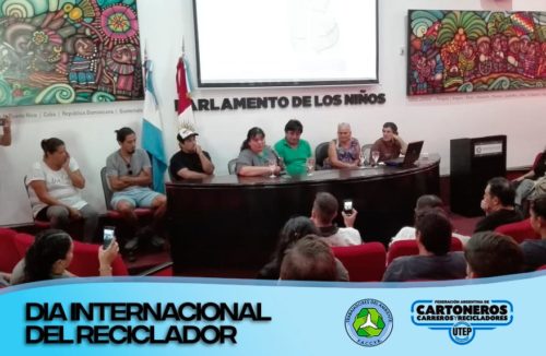 Together Trabajadores del Ambiente (FACCyR Córdoba) with the municipality of Córdoba and the "Cooperativa 7 de Febrero".