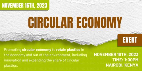 Circular economy side event on INC-3. November 16th, 2023