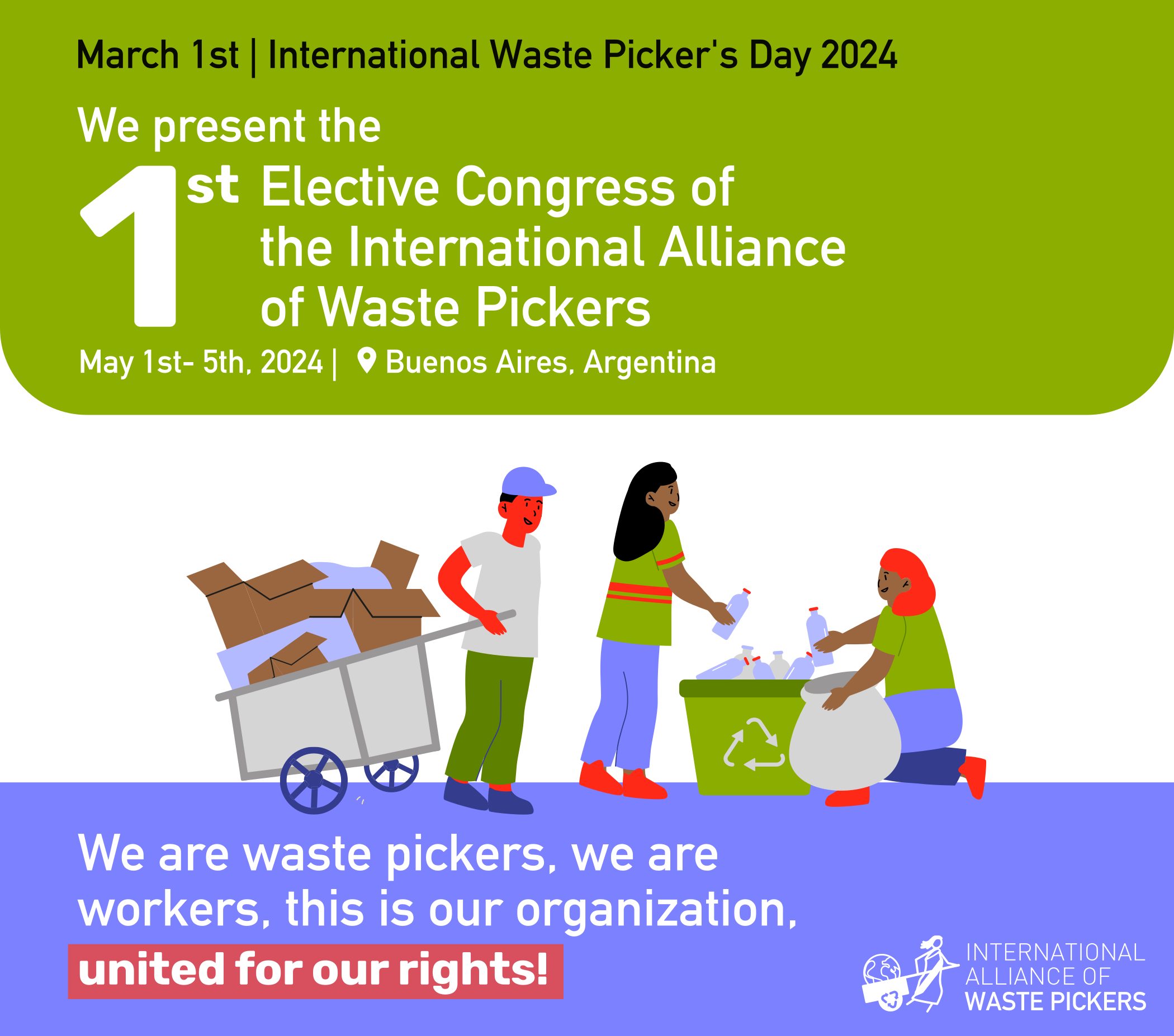 International Waste Picker Day 2024 flyer.