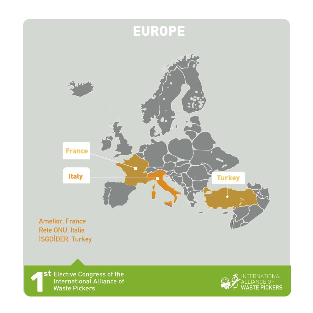 IAWP affiliates in 2023 in the Europe region.